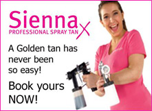Sienna Spray Tan